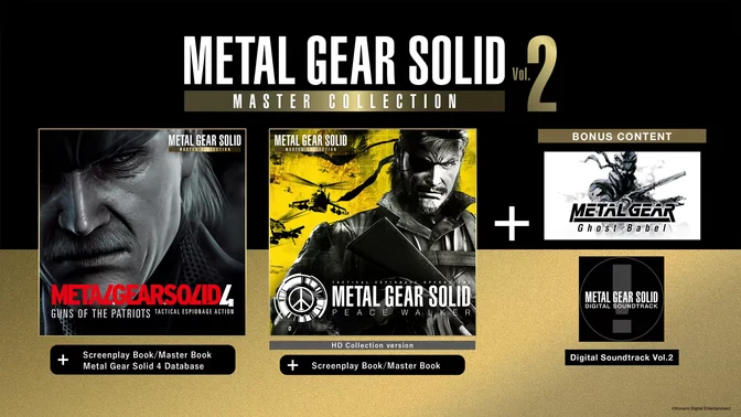 Аренда METAL GEAR SOLID: MASTER COLLECTION Vol.2 для Playstation 5