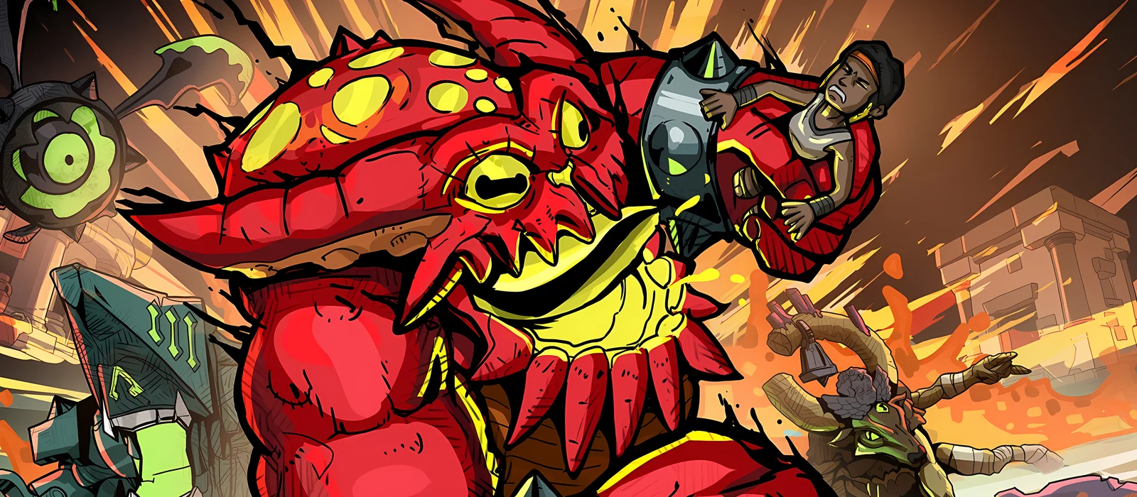 В Steam вышел новый экшен в духе Hades, но в мире богов хеви-метала В Steam вышел новый экшен в духе Hades, но в мире богов хеви-метала