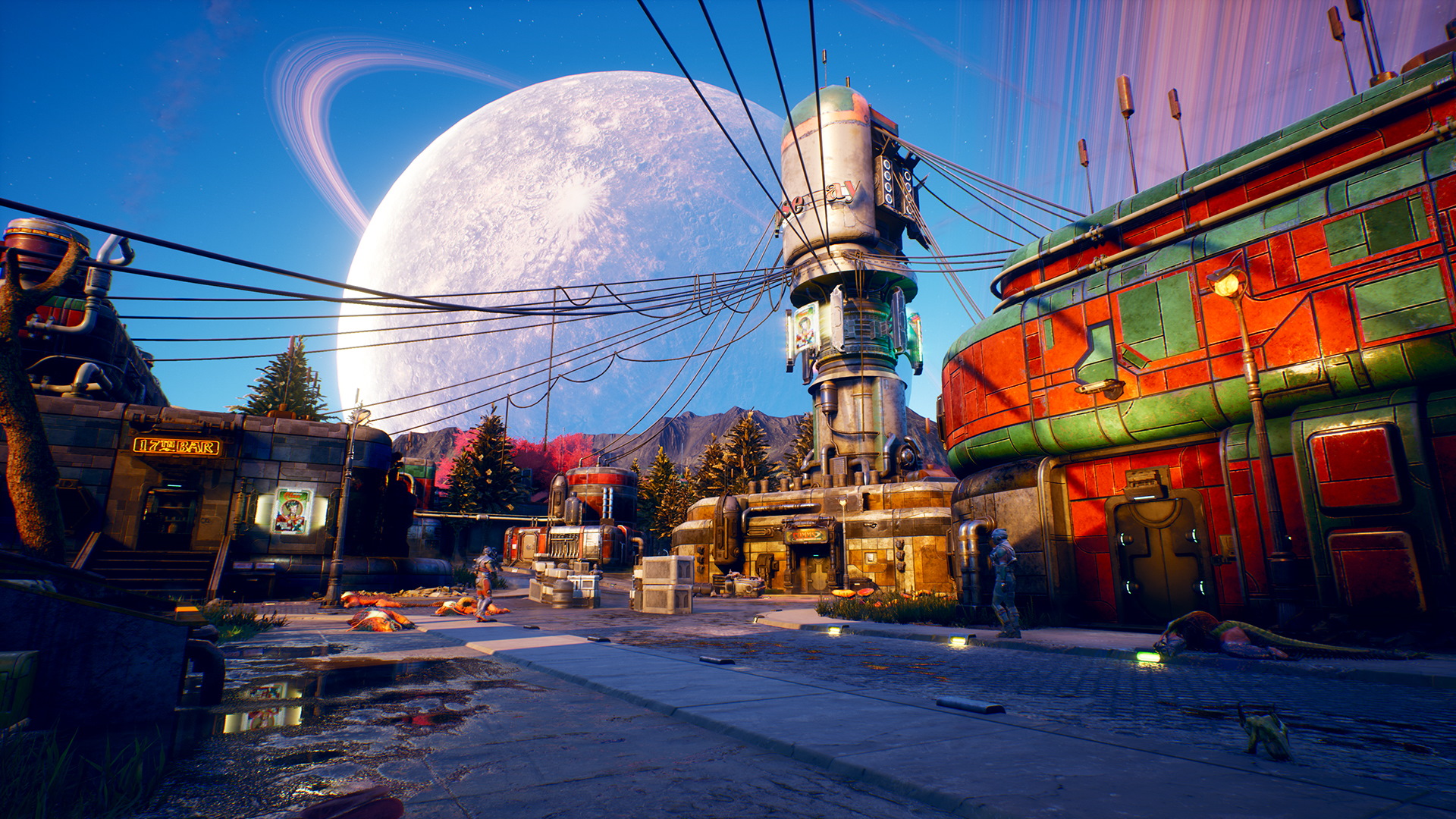 Outer worlds электричество