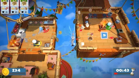 Аренда и прокат Overcooked! + Overcooked! 2 для PS4 для PS5 Хит